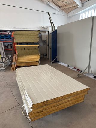 Lote 36 Planchas Panel Sandwich