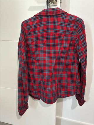 Camisa cuadros Hollister Talla S