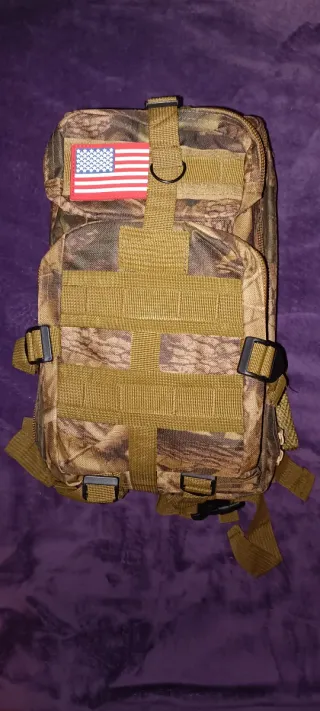 Mochila Táctica 25L Camuflaje