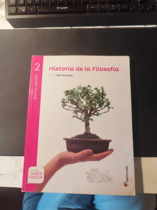 Historia De La Filosofía, 2 Bachillerato