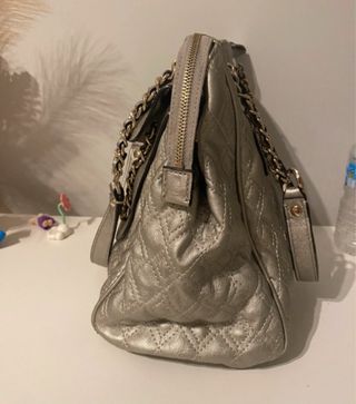 Bolso Guess Plateado Vintage