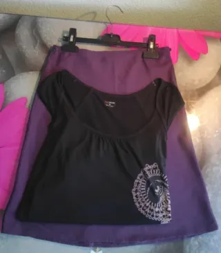 Conjunto falda y camiseta S/M