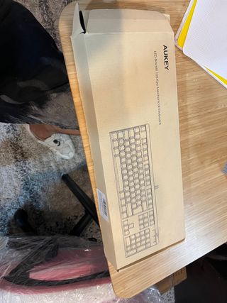 Teclado Mecánico AUKEY Metal Negro