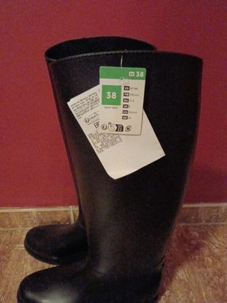Botas Decathlon Talla 38 Negras