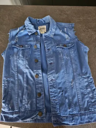 Gilet jeans uomo Moore taglia M