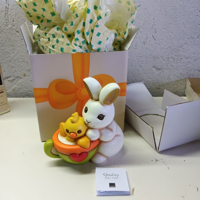 Thun D70 coniglio e pulcino in tazza