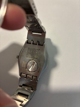 Reloj Swatch Acero y Azul