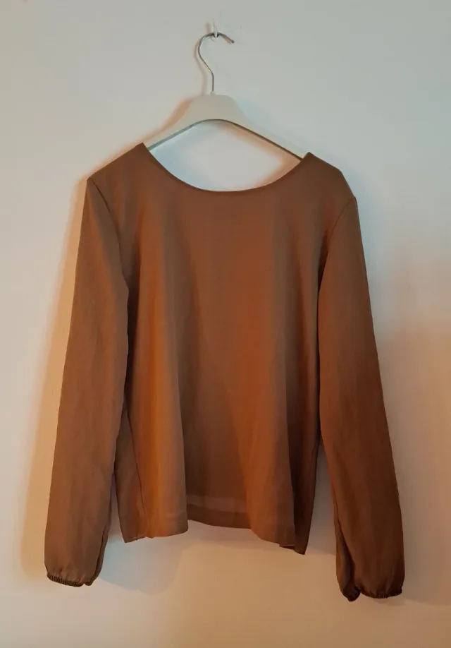 Blusa mujer espalda descubierta talla única