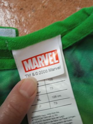 Disfraz Hulk Marvel Halloween