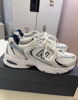 Zapatillas 530 NB blancas talla 45