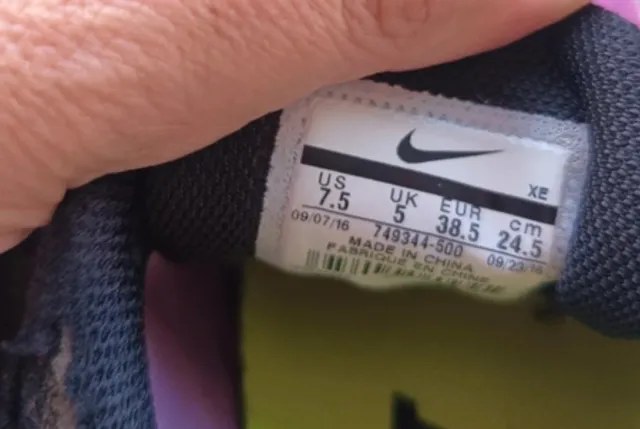 Deportivas Nike Mujer Talla 38.5