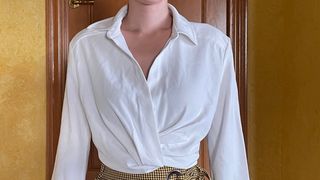 Camisa blanca Zara T34