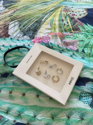 Pack 3 pares pendientes Mango nuevos