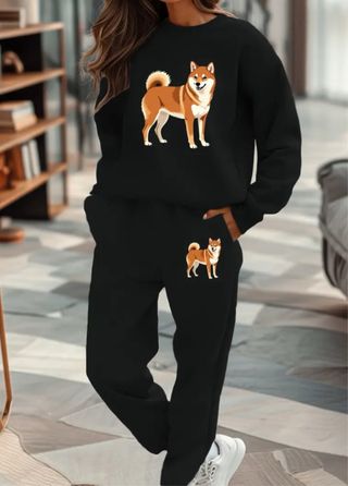 Conjunto deportivo mujer Shiba Inu
