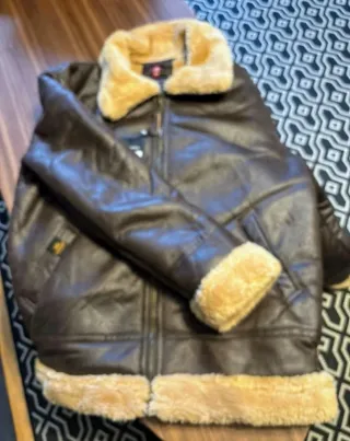 Chaqueta Aviador Alpha Industries B-3 Talla XL