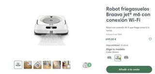 Robot Friegasuelos Braava Jet Wifi