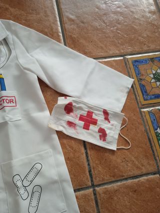 Disfraz Bata Doctor Infantil Halloween