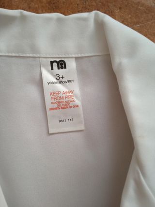 Disfraz Bata Doctor Infantil Halloween