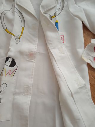 Disfraz Bata Doctor Infantil Halloween