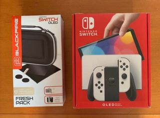 Custodia per Nintendo Switch OLED + Blackfire