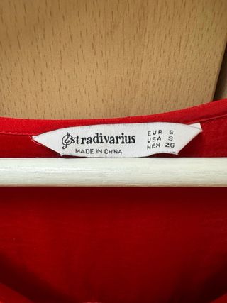 Blusa roja