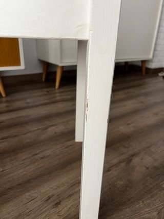 Mesa escritorio infantil Ikea SUNDVIK blanca