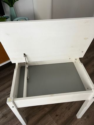 Mesa escritorio infantil Ikea SUNDVIK blanca