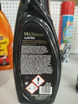 Limpiador de llantas.
