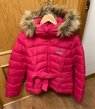 ABRIGO DE MUJER TALLA L HOLLISTER NUEVO