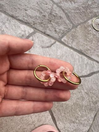 Conjunto Pendientes, Collar y Anillo