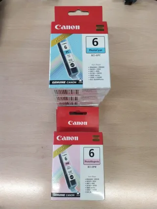 Cartucce d'inchiostro Canon BCI-6PC e BCI-6PM