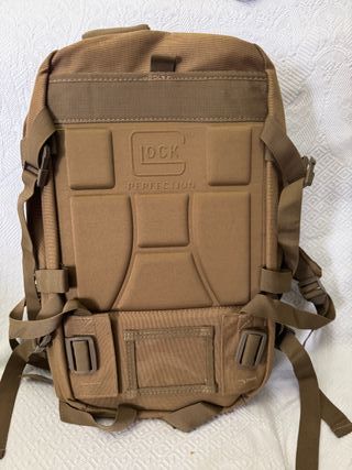 Mochila táctica Glock, con funda para pistola, 