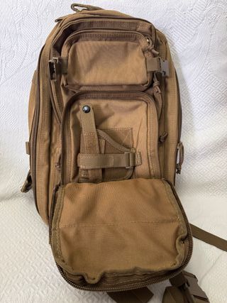 Mochila táctica Glock, con funda para pistola, 