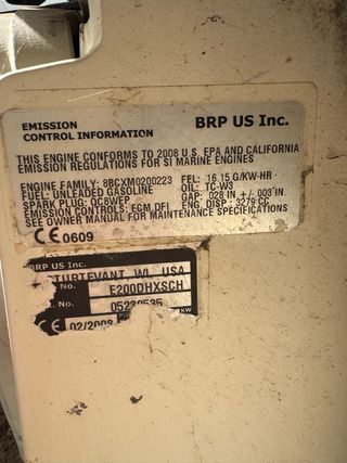 Motores fueraborda Evinrude 200 HP