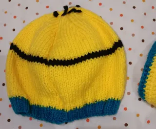 Cappello e sciarpa Minion per bambini @s.
(LOTTO)