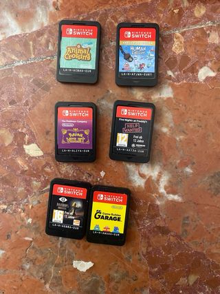 Juegos Nintendo Switch - Estuche Rojo
