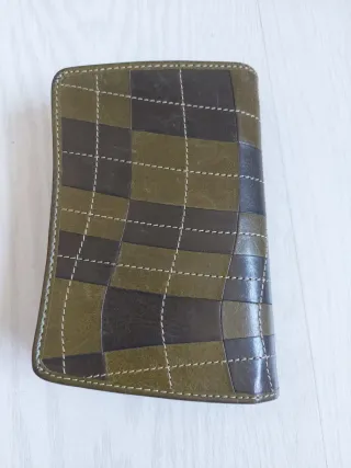 Cartera patchwork efecto cocodrilo