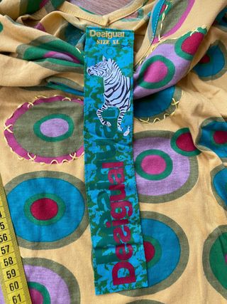 Camiseta Desigual Mujer Talla XL