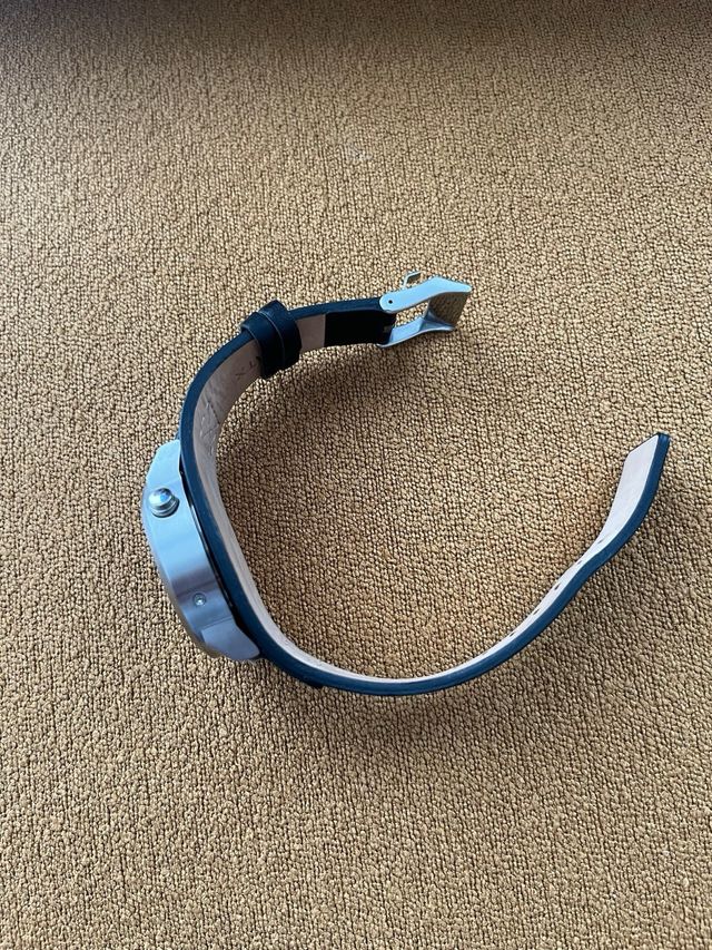 Reloj WATX Analógico Plata y Azul