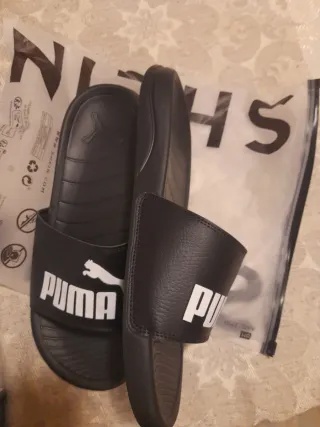 Chanclas Puma Negras