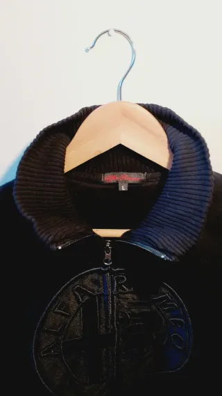 Felpa Alfa Romeo Nera Taglia L