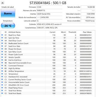 Lote 4 discos duros 500gb Seagate 3.5” SATA