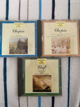 DVDs Música Clásica: Beethoven, Chopin, Liszt