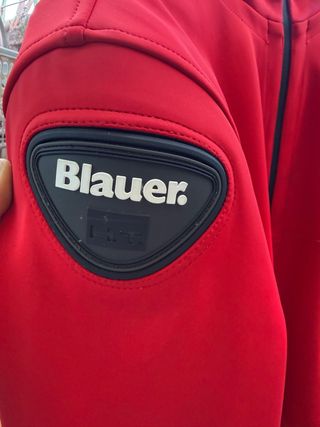 Chaqueta moto Blauer roja