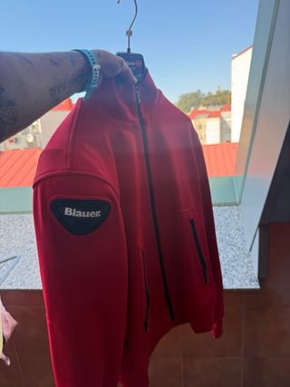 Chaqueta moto Blauer roja