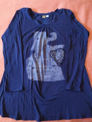 Camiseta Premamá Manga Larga.