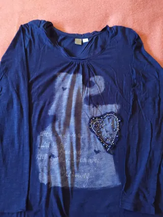 Camiseta Premamá Manga Larga.