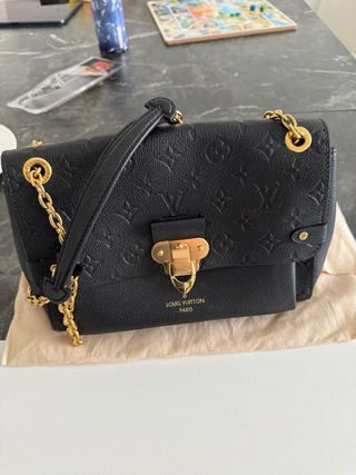 Bolso Louis Vuitton Vavin Cuero Negro