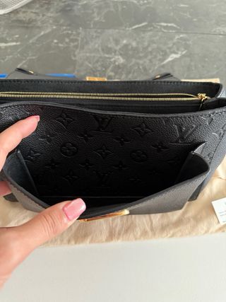 Bolso Louis Vuitton Vavin Cuero Negro