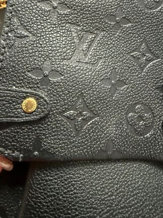 Bolso Louis Vuitton Vavin Cuero Negro